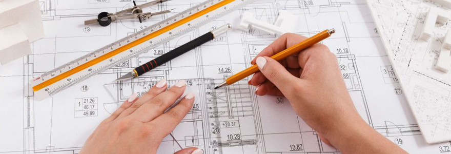 What are the steps of an architectural project?